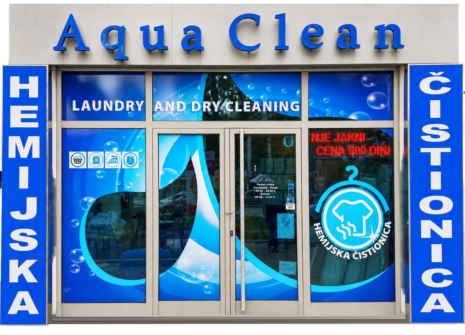Aqua Clean hemijska čistionica, Bulevar oslobođenja 41, Novi Sad